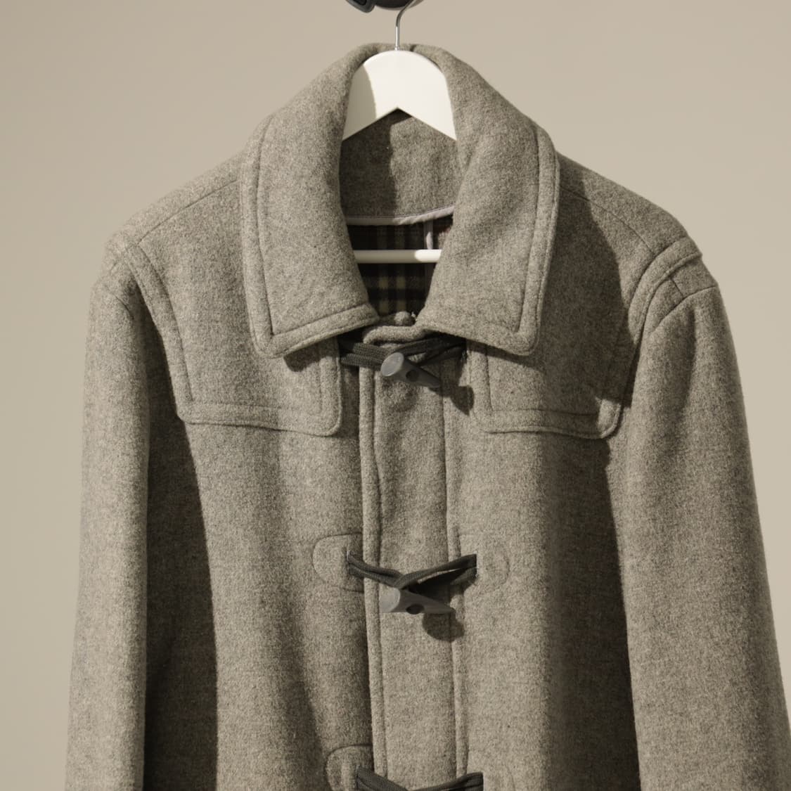 Vintage 지퍼 플라이 더플 코트 상품이미지4