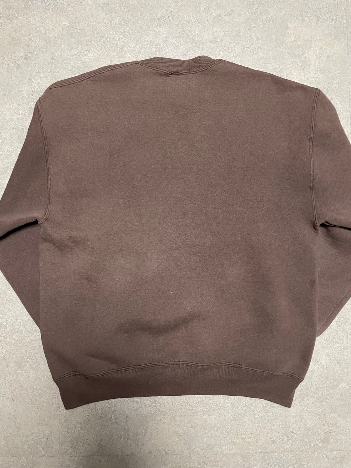 90s USA 러셀 RUSSELL 브라운 스웻 셔츠 맨투맨 상품이미지4