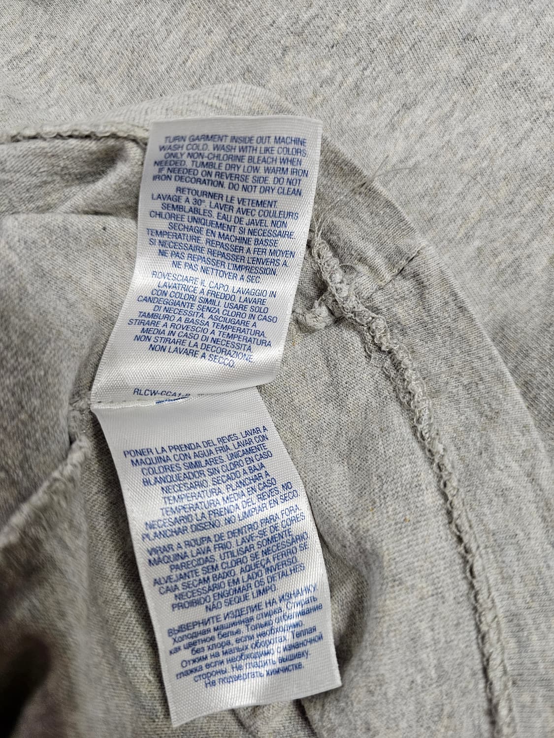 [XL (18-20)] 폴로 랄프로렌 그레이 긴팔 크루넥 티셔츠 상품이미지5