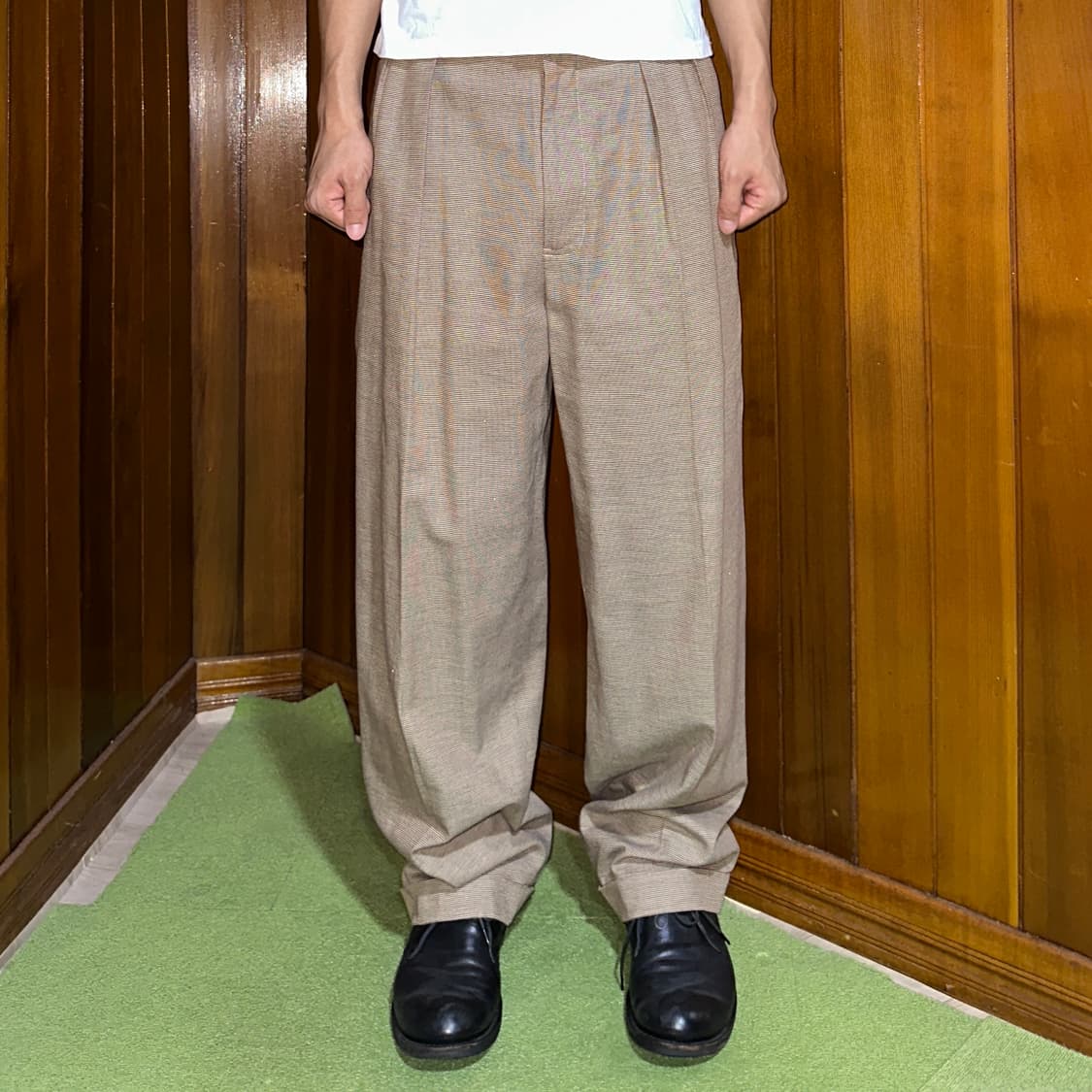 90’s Polo ralph lauren check slacks 상품이미지1