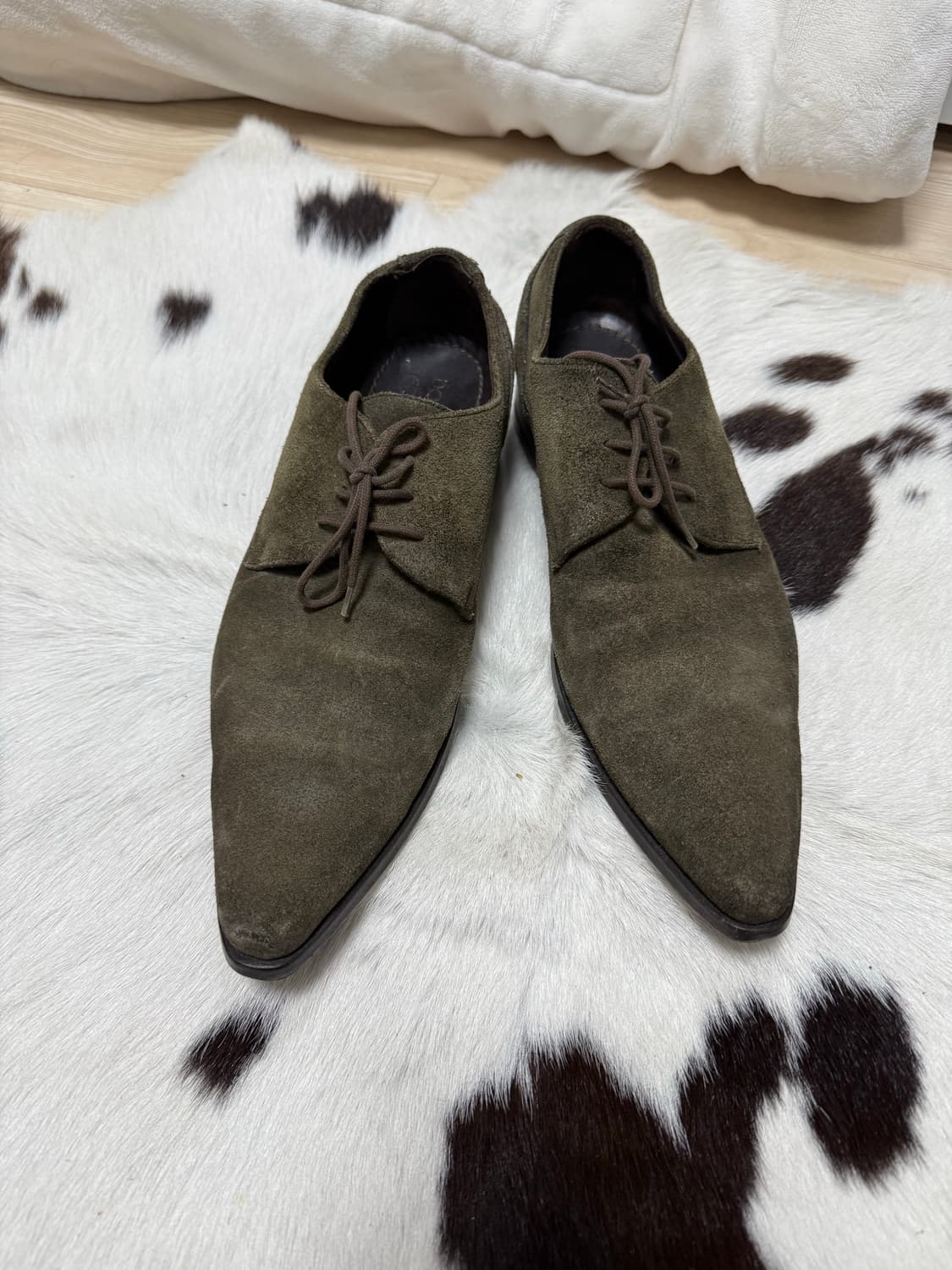 돌체앤가바나 스웨이드 앵글 더비  상품이미지2