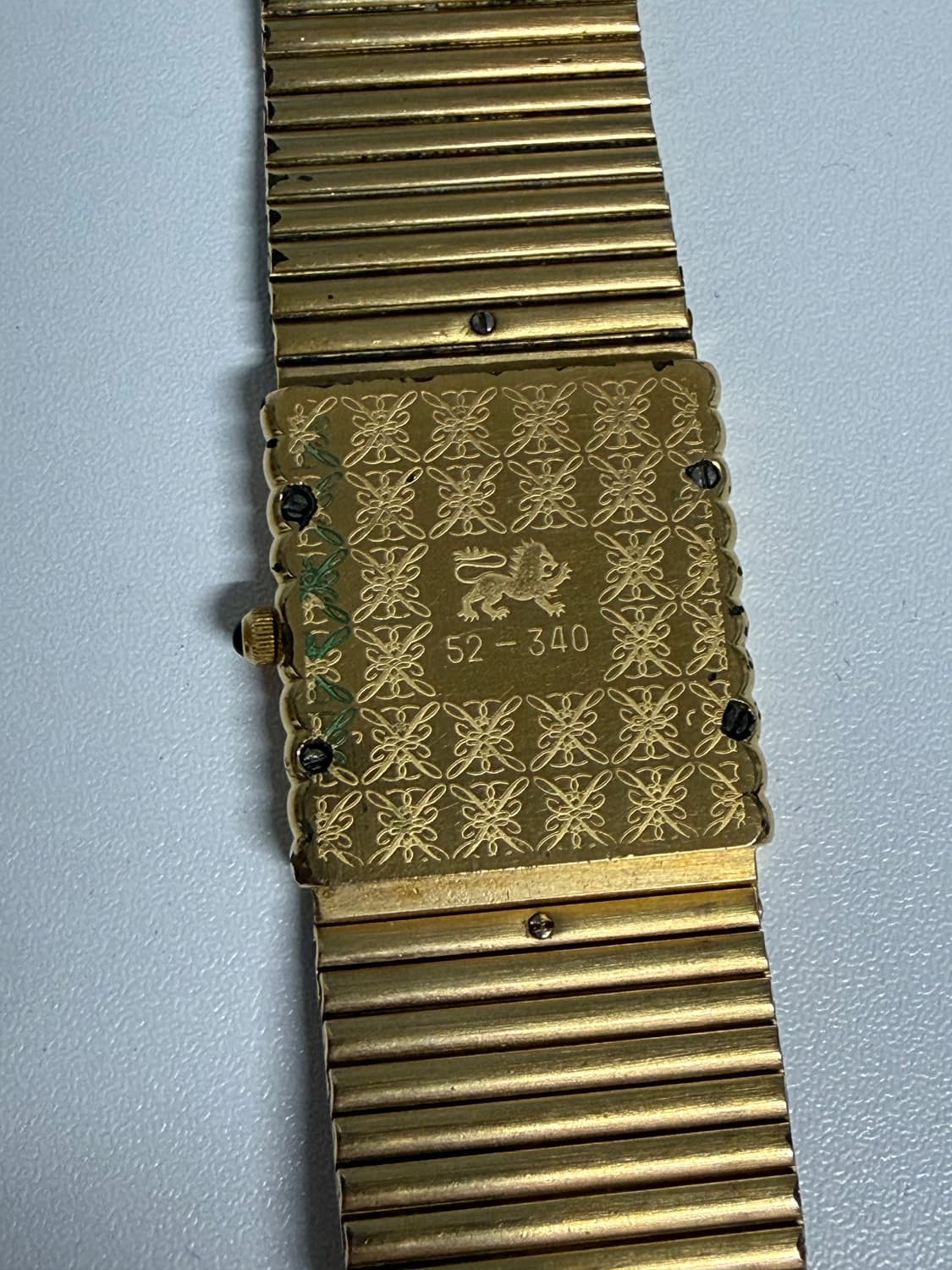 Leonard polo 금도금 쿼츠 시계 상품이미지4