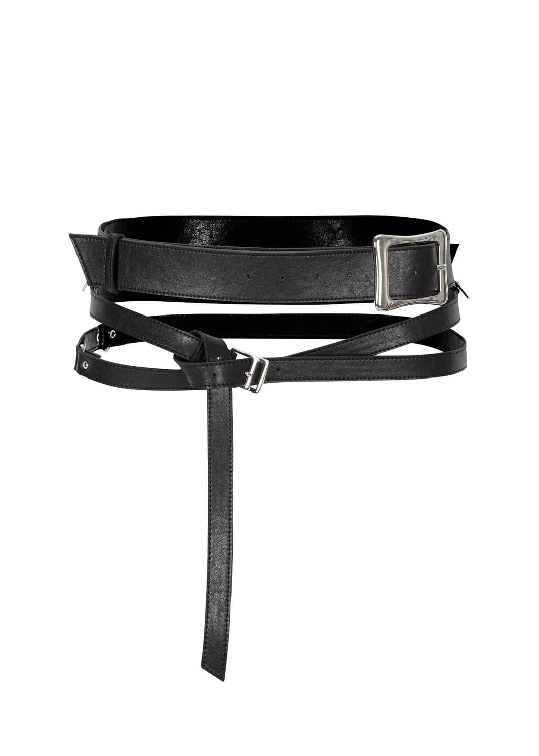 [새상품] 보헤미안서울 보헴서 듀얼 레이어드 벨트 블랙 상품이미지1