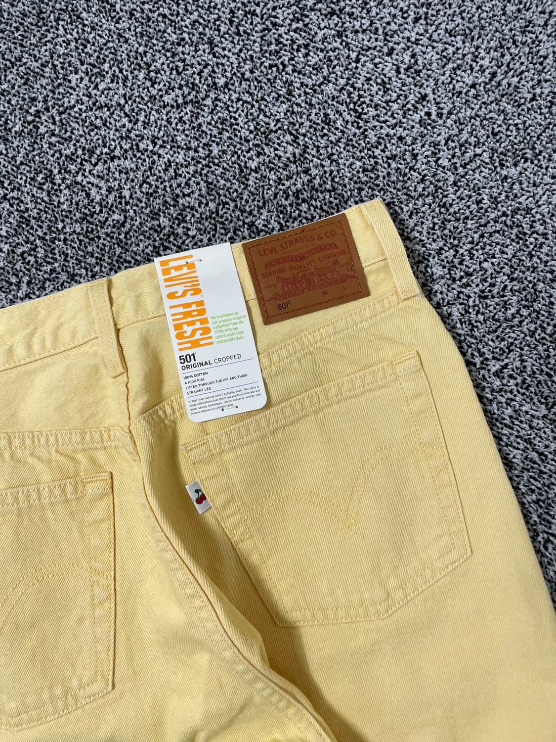 빈티지9. (새상품) 리바이스 501 오리지널 크롭 데님팬츠 한정판 상품이미지4