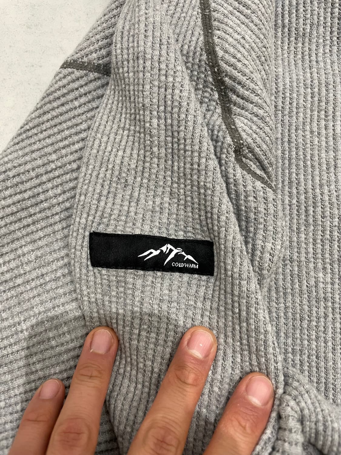 새상품 콜드웜 후드 그레이 XL 상품이미지4