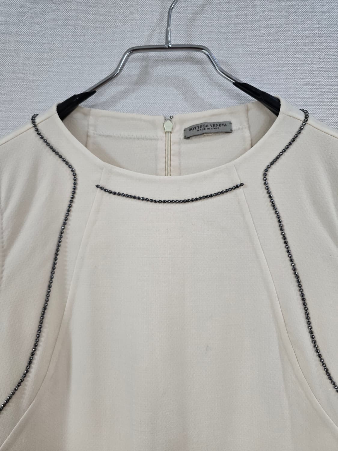 보테가베네타 매장판 정품 단정한 얇은모 반팔 원피스 상품이미지2