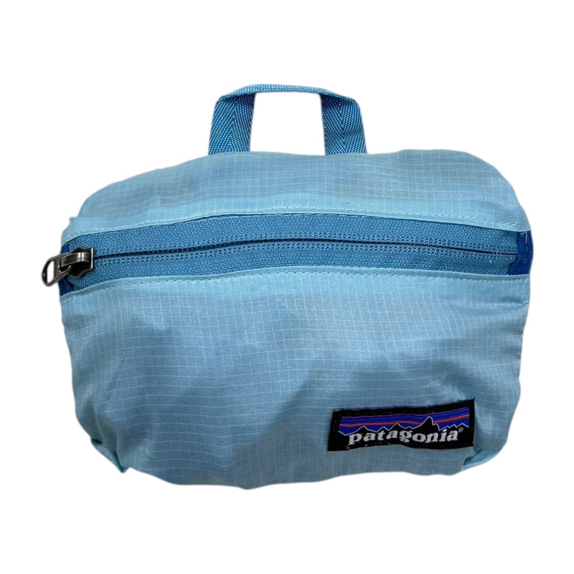 파타고니아 빈티지 트래블 힙색 가방 라이트 하늘 블루 상품이미지3