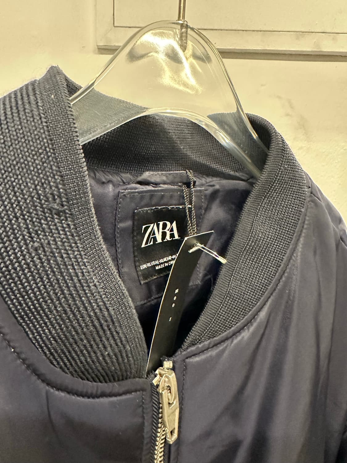 Zara bomber jacket navy 상품이미지4