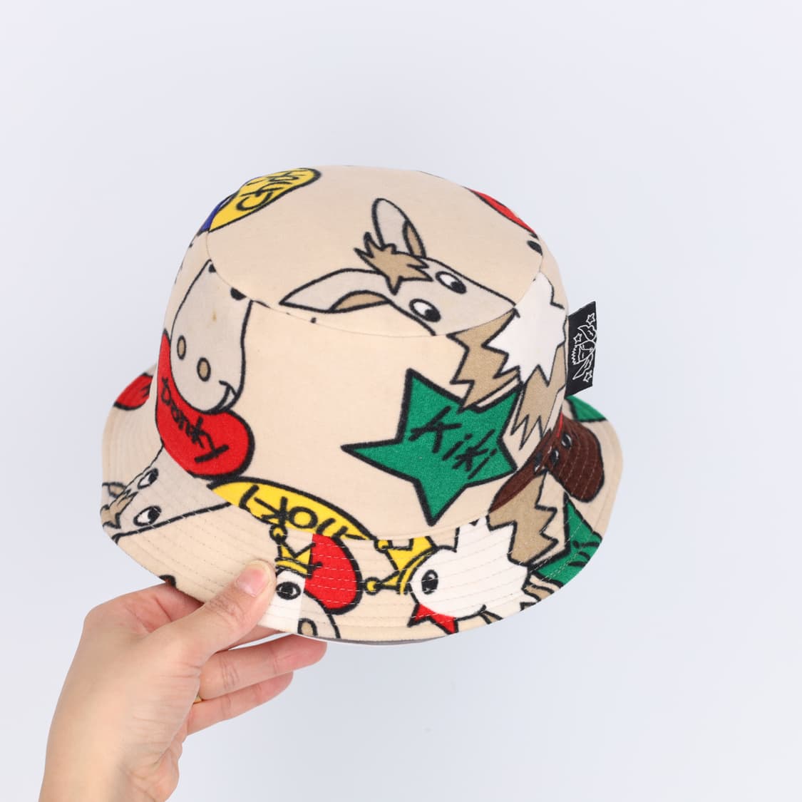 F 빈티지 키즈 리버시블 버킷 0415H1 상품이미지2