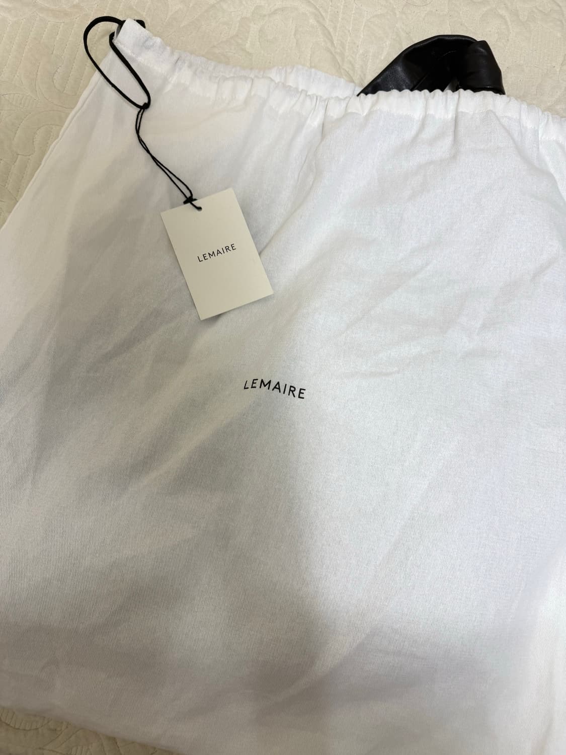 르메르 크루아상백 라지 다크초코 양가죽 상품이미지3