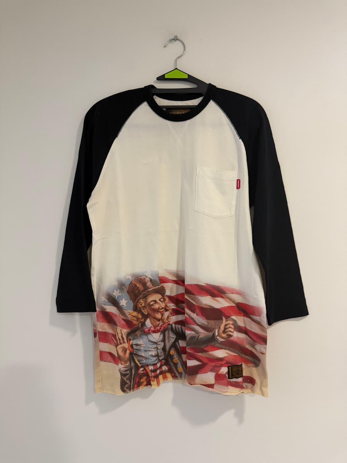     네이버후드 U.S CREW 3Q 래글런 티셔츠 상품이미지1