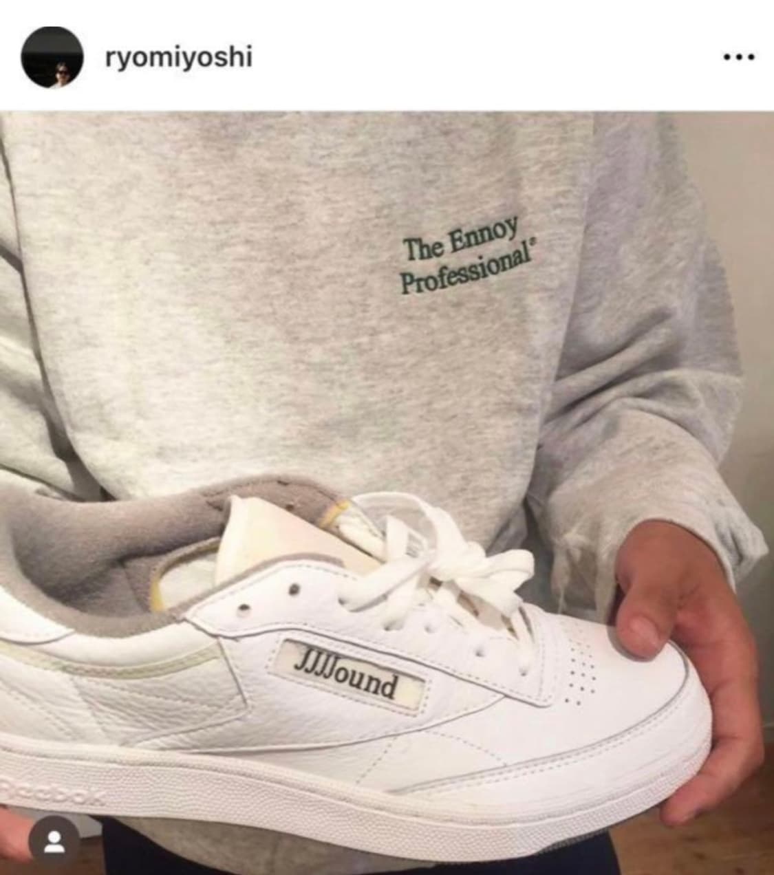 [275] 리복 x JJJ자운드 클럽씨 85 화이트 og컬러 팝니다 상품이미지10