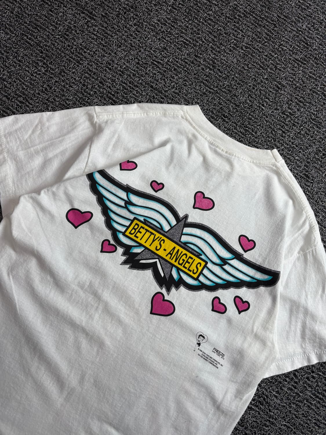 USA 빈티지 베티 붑 엔젤스 반팔 티셔츠 4132 상품이미지6