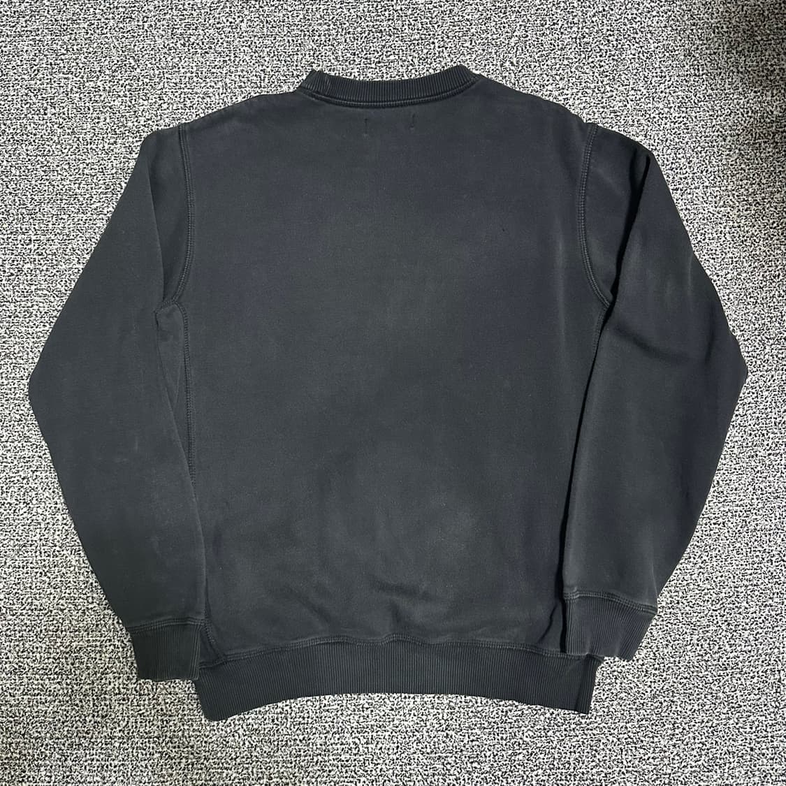 (90) 아디다스 블랙 트레포일 맨투맨 티셔츠 상품이미지4