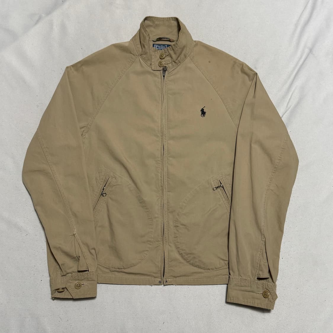 S 폴로랄프로렌 넥버클 베이지 바라쿠타 자켓 상품이미지2