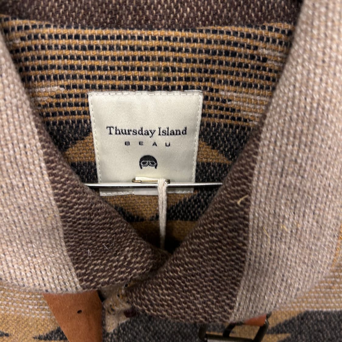 써스데이 아일랜드 보헤미안 나바호 패턴 울 자켓 상품이미지3