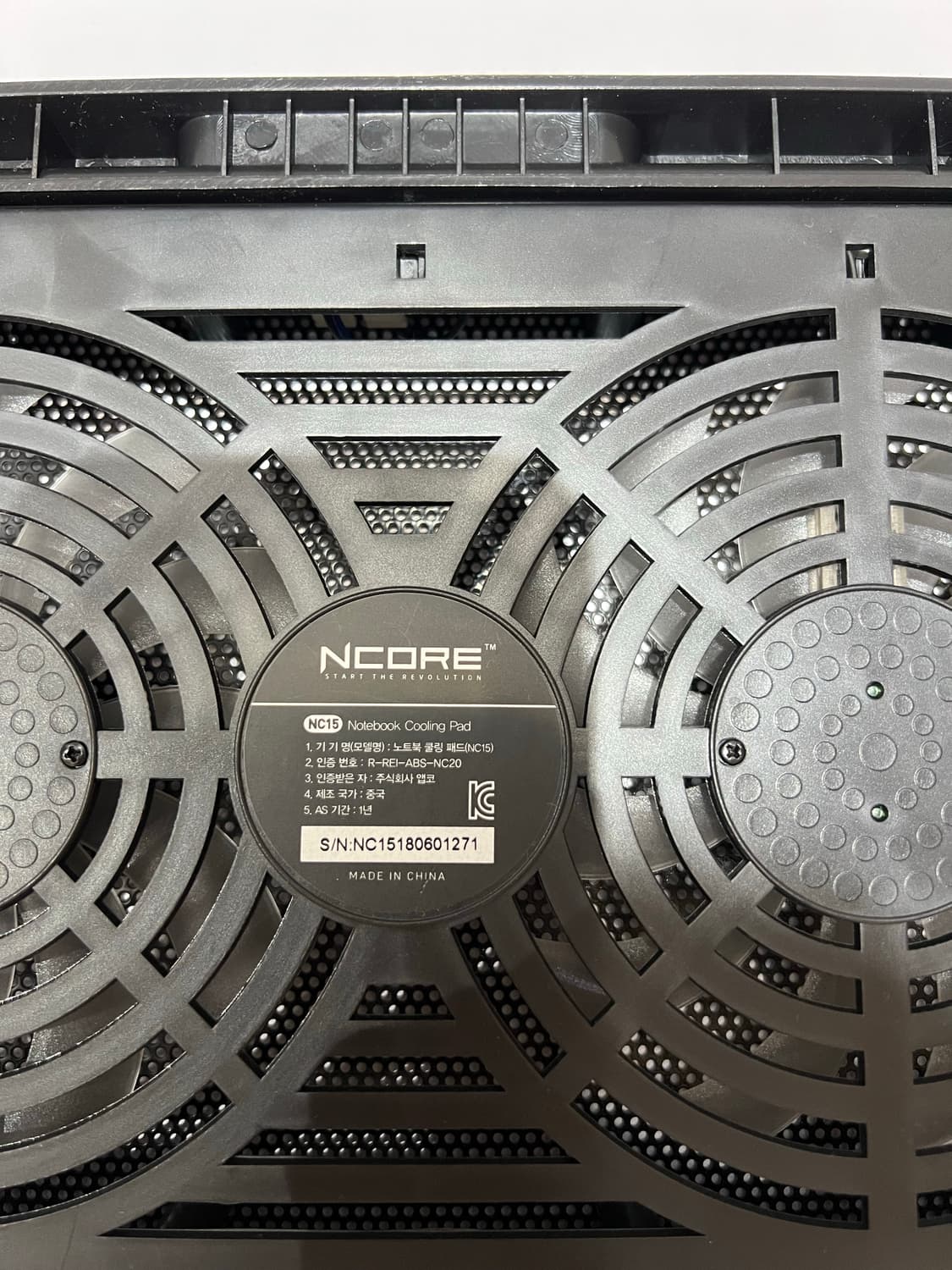 앱코 NCORE NC15 노트북 쿨링 패드 상품이미지6
