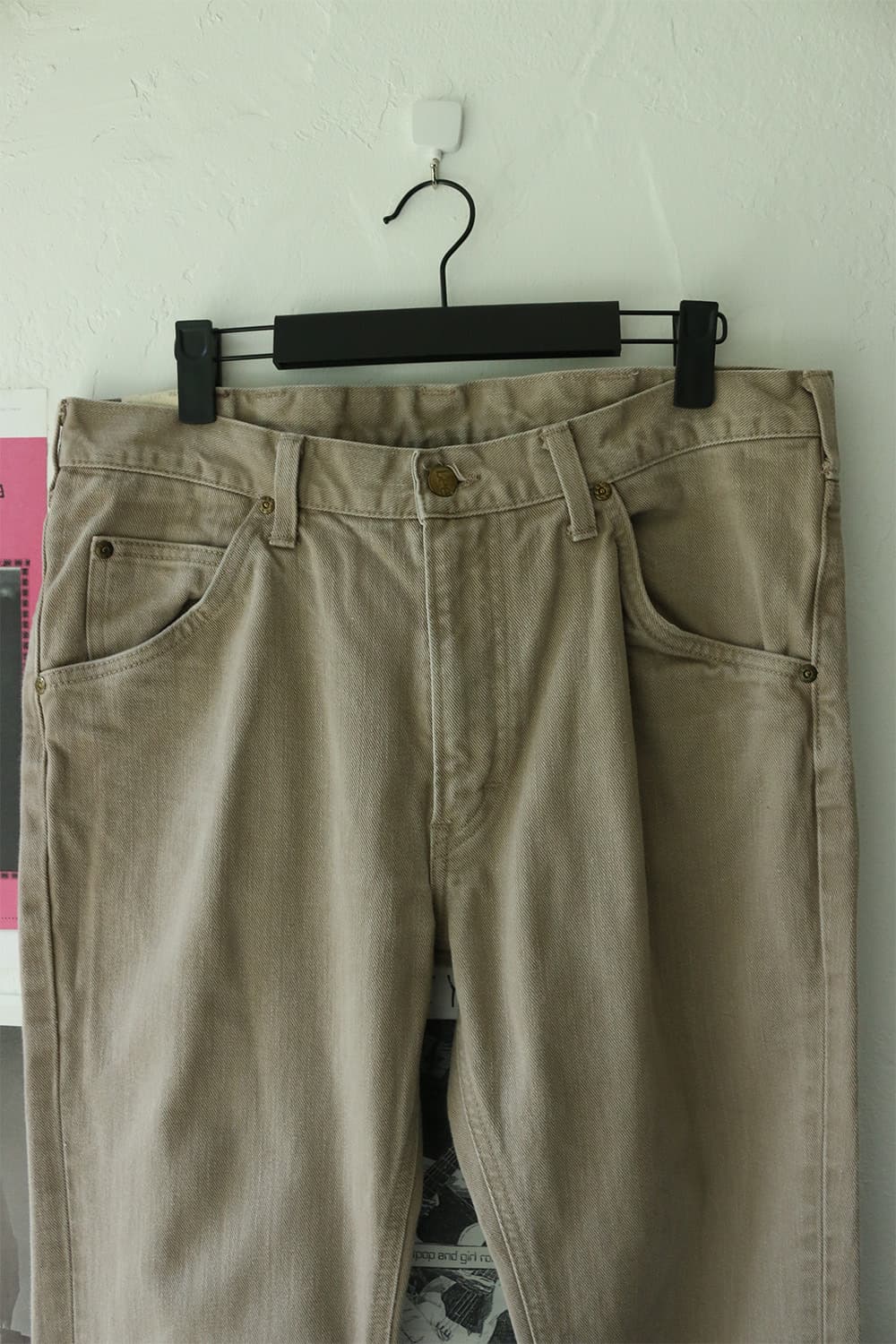 LEE 베이지 부츠컷 데님 팬츠 상품이미지4