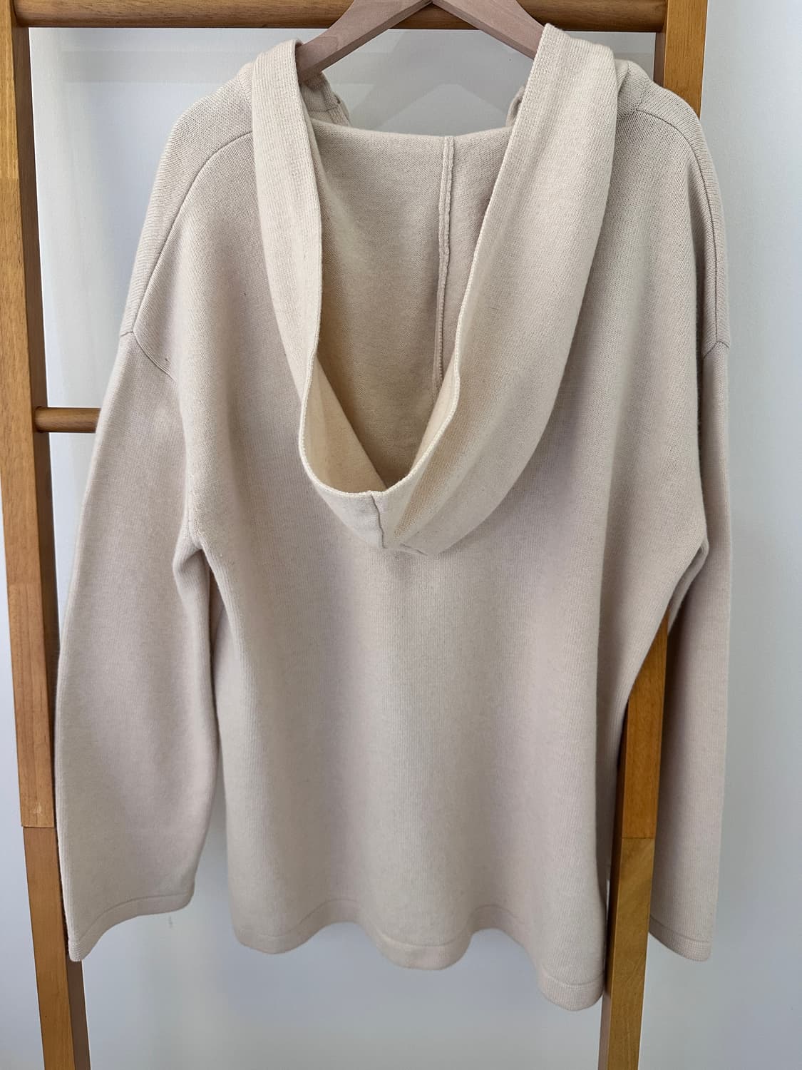 SYSTEM 아이보리 후드 울니트(사이즈 프리) 상품이미지6