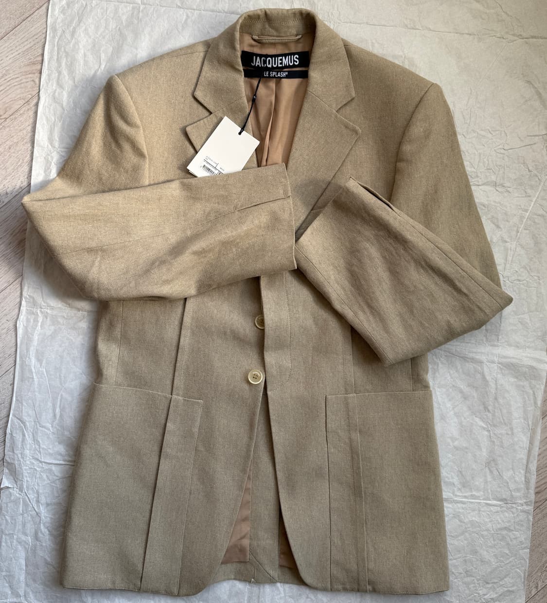 자크뮈스 린넨 오버 사이즈 블레이저 32 상품이미지4