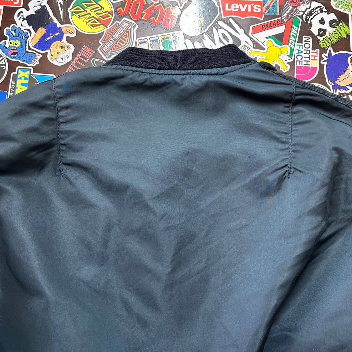 90s USA 알파 MIL-J-82790J MA-1 자켓 L 상품이미지7