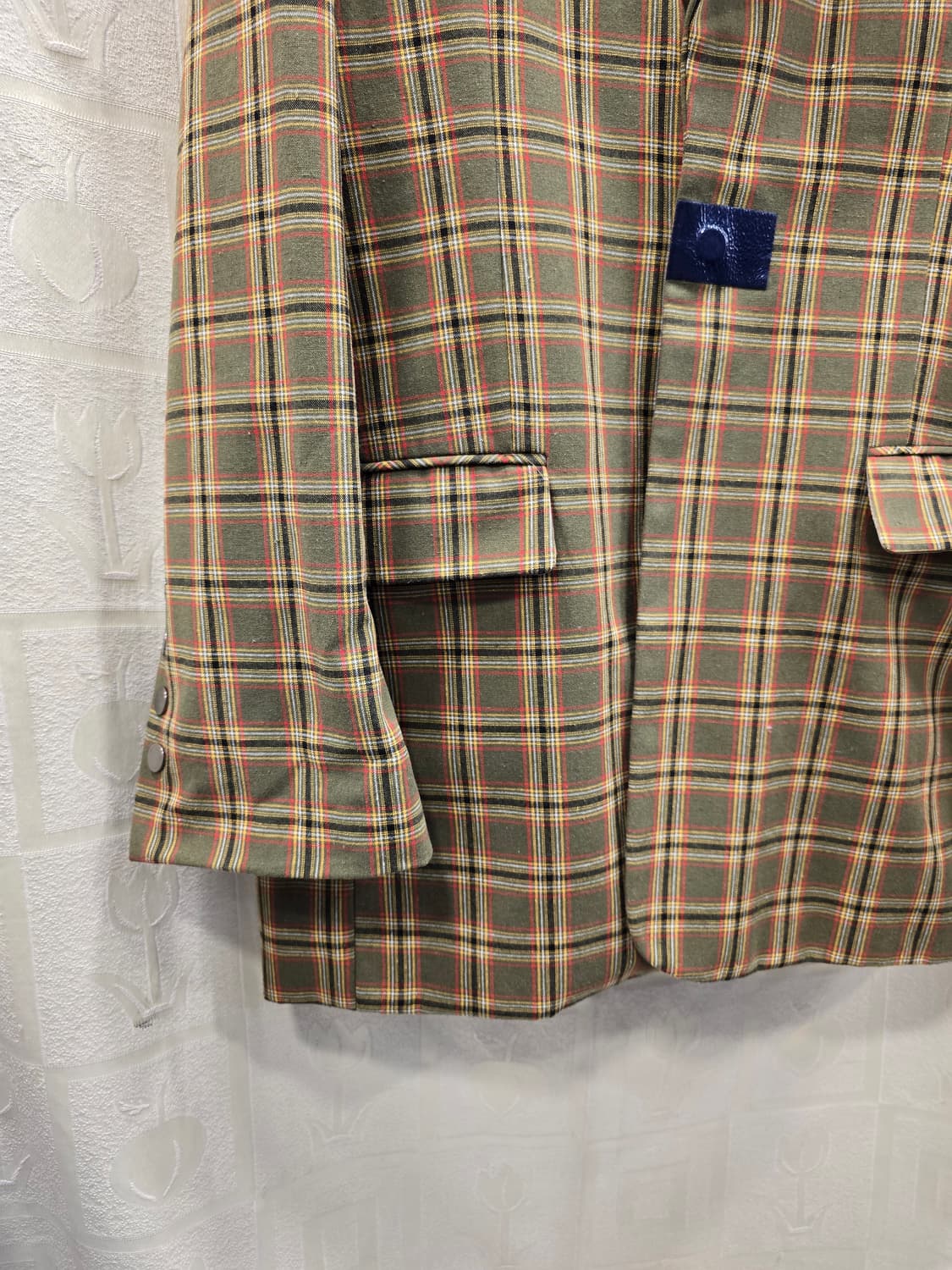 더일마 The Ilma 체크 자켓 프리사이즈 상품이미지4