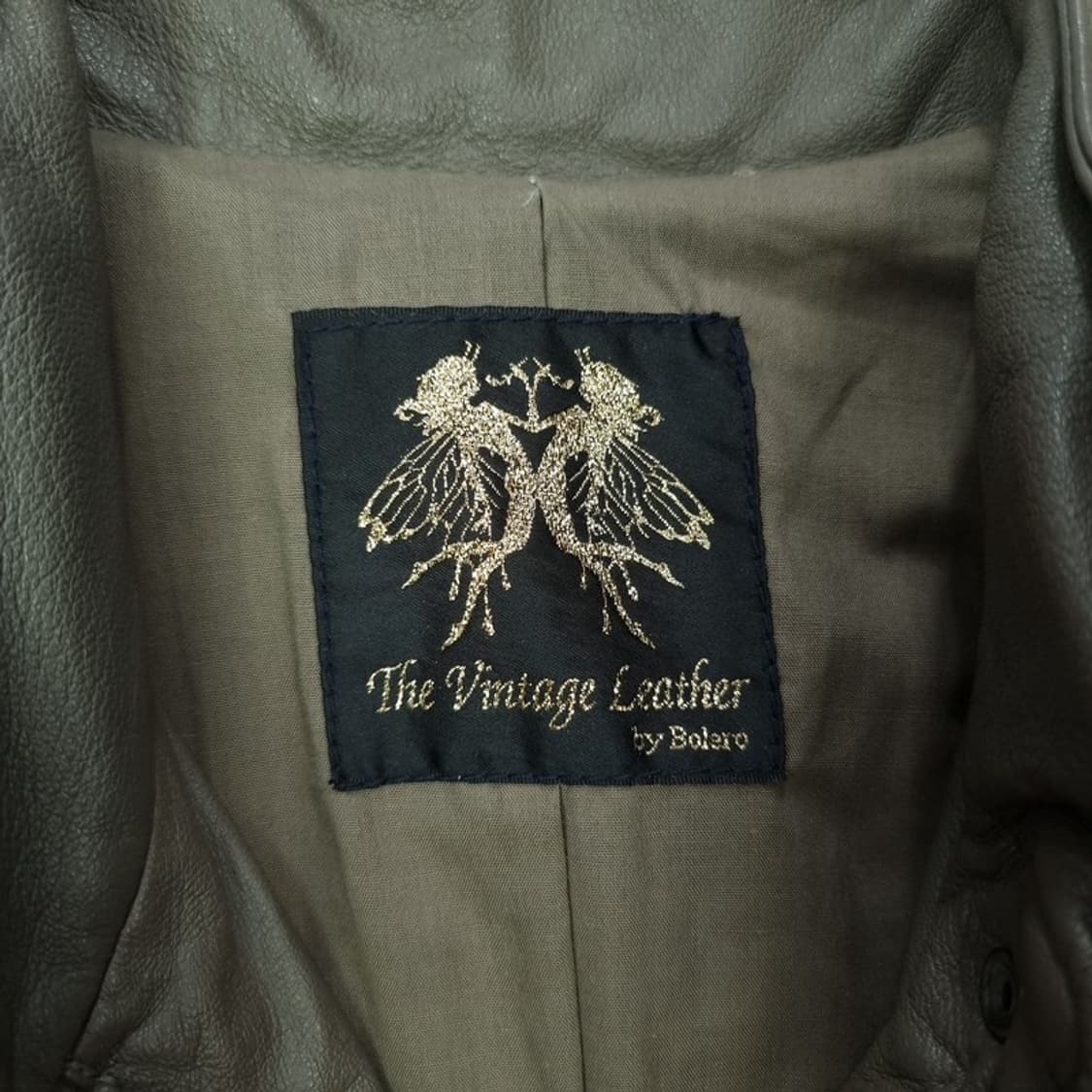 [빈티지] 슬림핏 집업 레더 자켓 M17939 상품이미지6