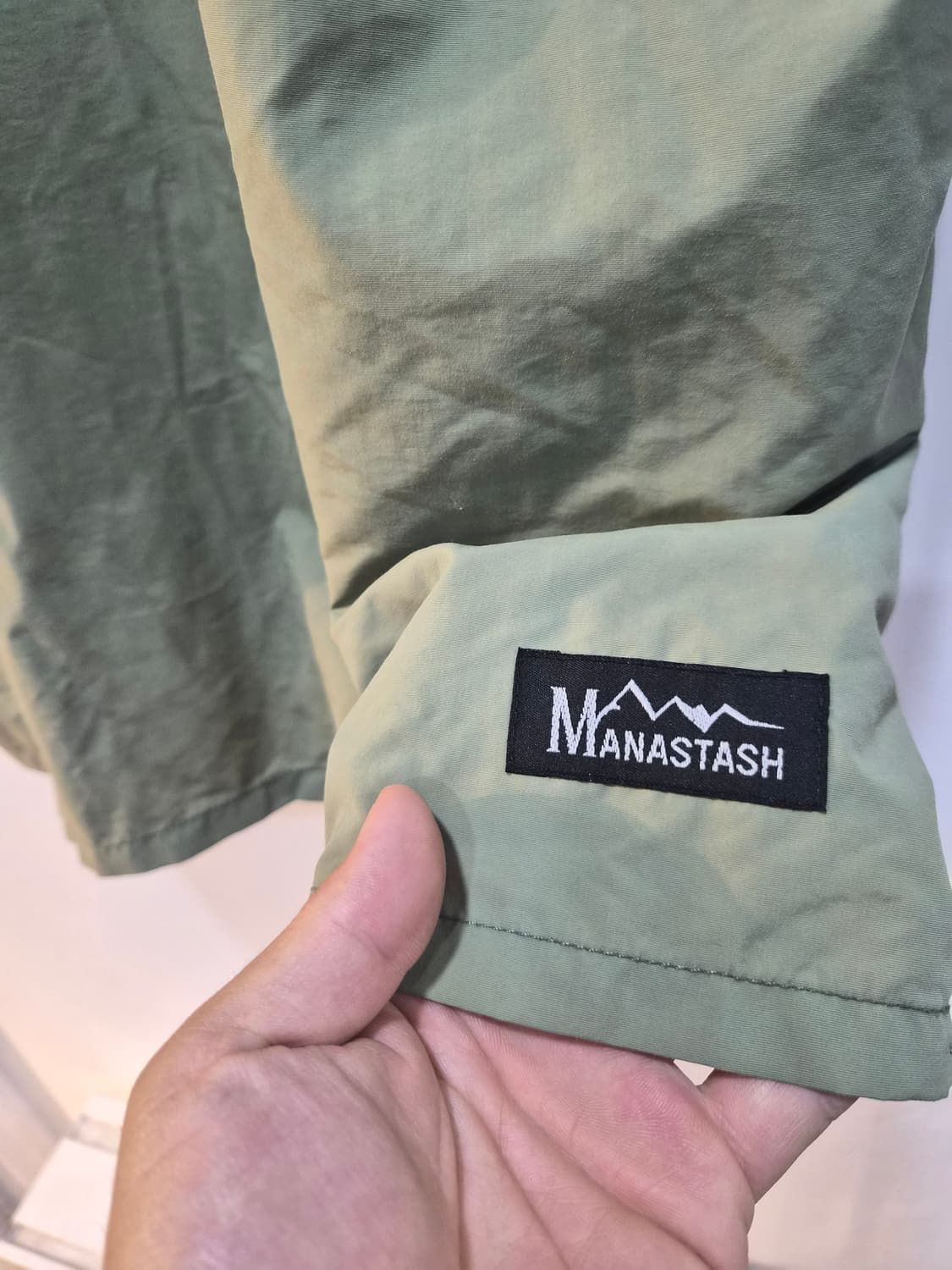 XXL) MANASTASH 마나스타쉬 컬러블럭 셔츠 팝니다 상품이미지4
