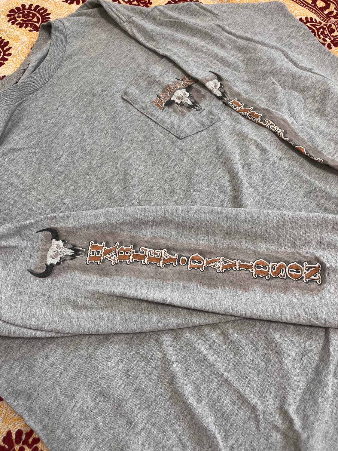 00s  할리데이비슨 롱혼 롱슬리브 상품이미지2