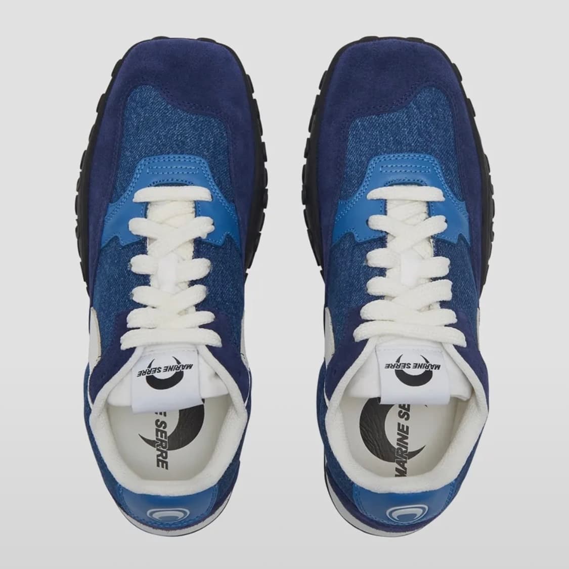 마린세르 데드스탁 데님 로우탑 스니커즈 블루 43 상품이미지2
