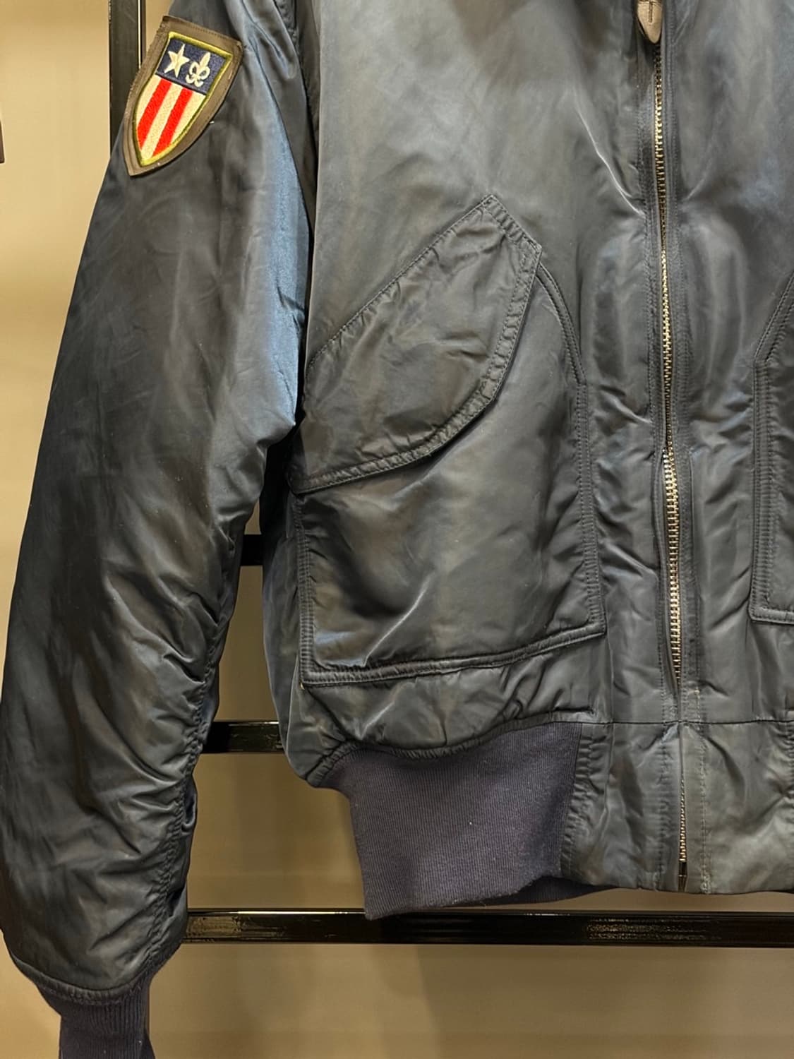 (XL) 알파인더스트리 레더카라 ma-1 항공점퍼 14.9  상품이미지4