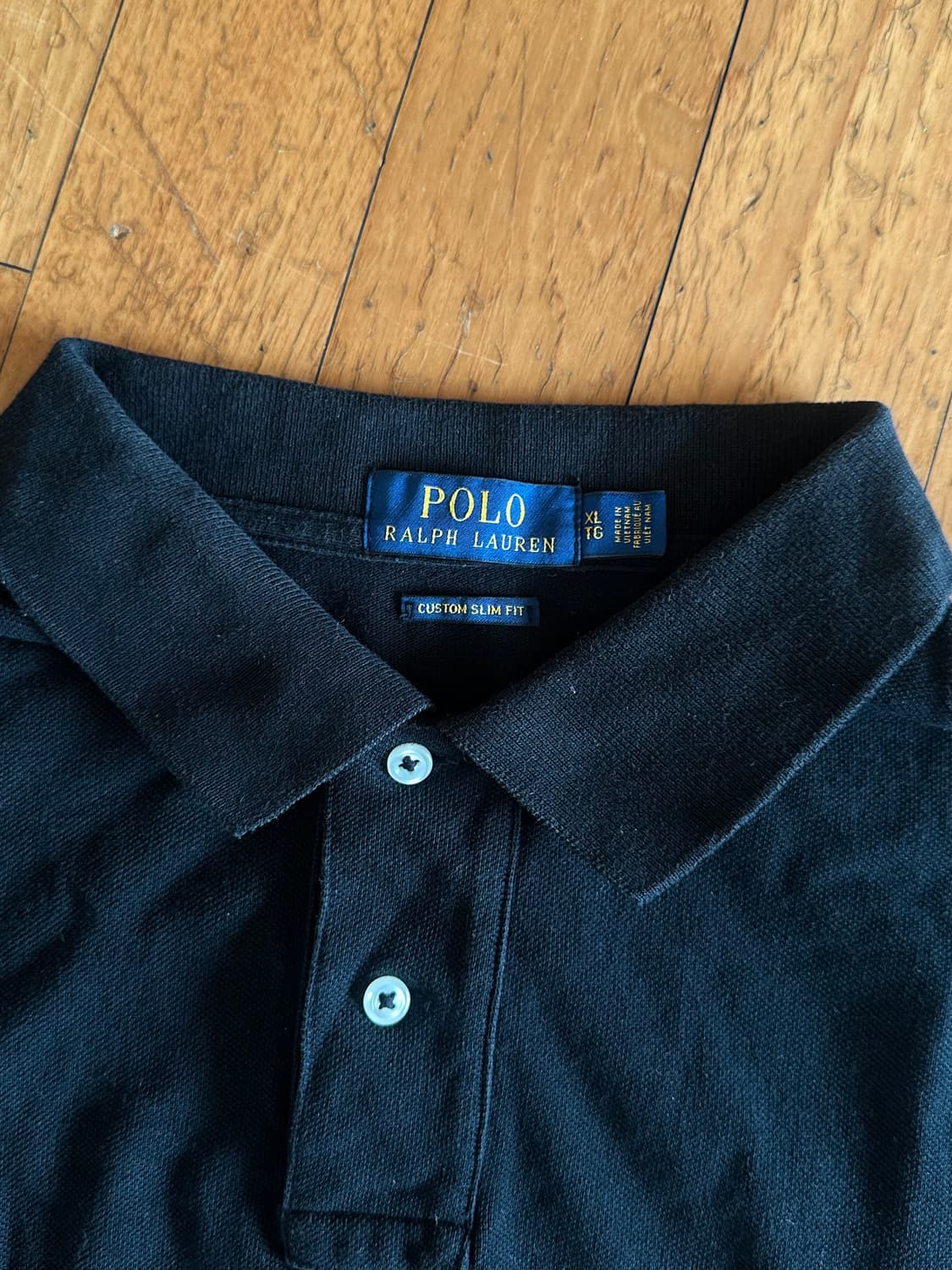 폴로 랄프로렌 폴라 카라티 블랙 XL 상품이미지2