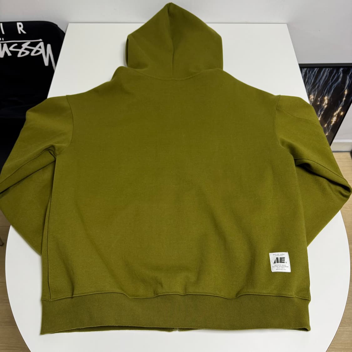 아더에러 19FW 스톤로고 후드집업 A2 상품이미지7