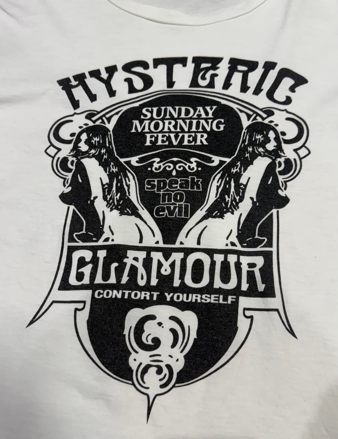 히스테릭 글래머 아카이브 악마 히스걸 롱슬리브 티셔츠 상품이미지2