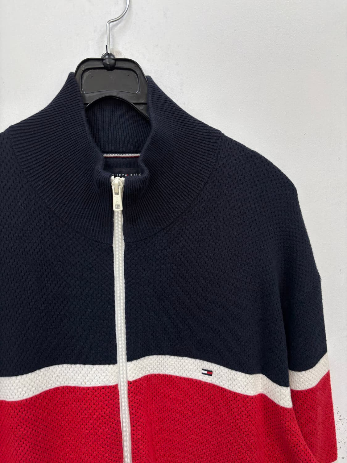 타미힐피거 울 집업 가디건 상품이미지2