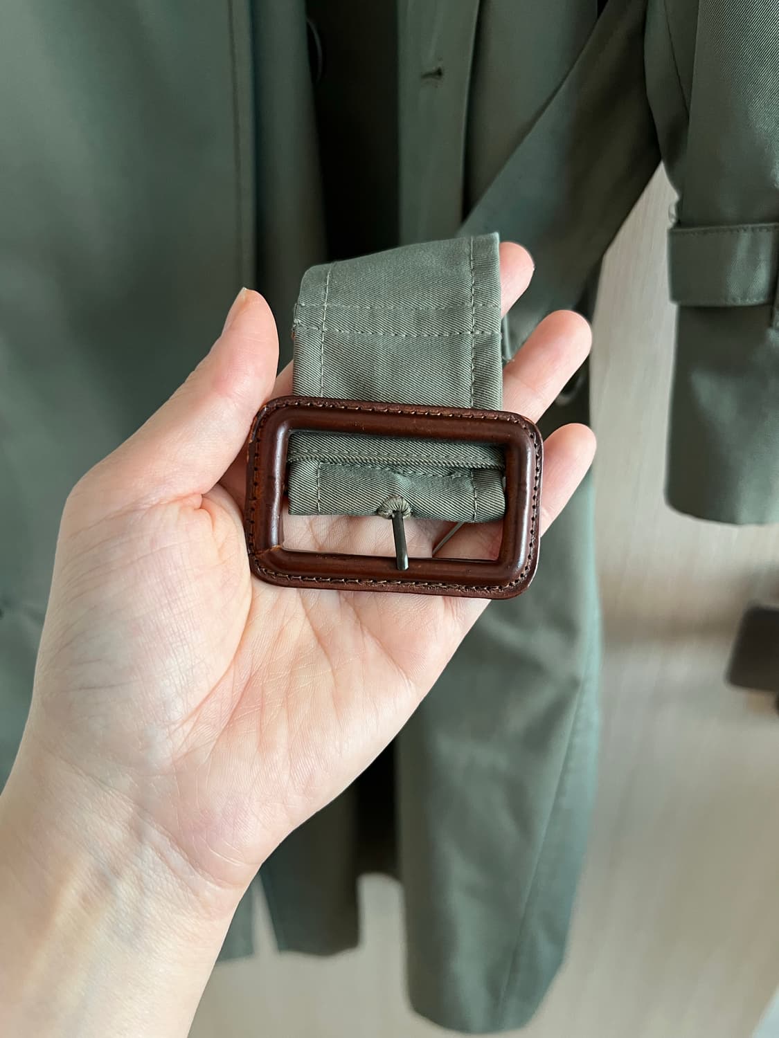 닥스 트렌치 코트 (빈티지/ 상태좋음) 상품이미지6