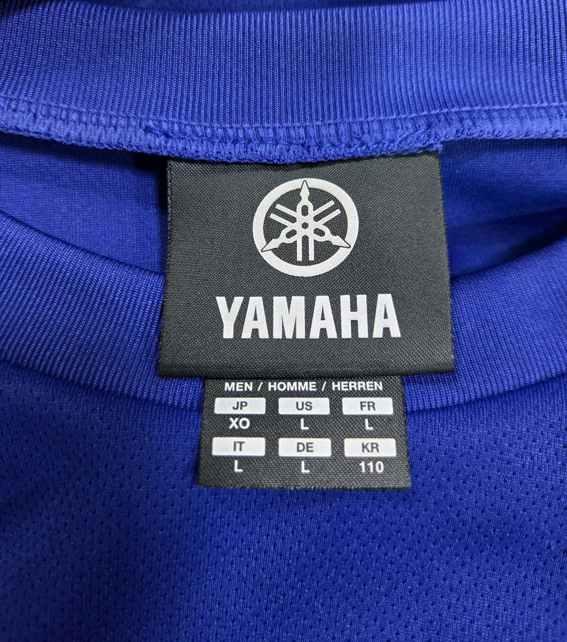 거의새것/ 데상트 야마하 야마루브 레이싱 기능성 반팔티 105~110 상품이미지6