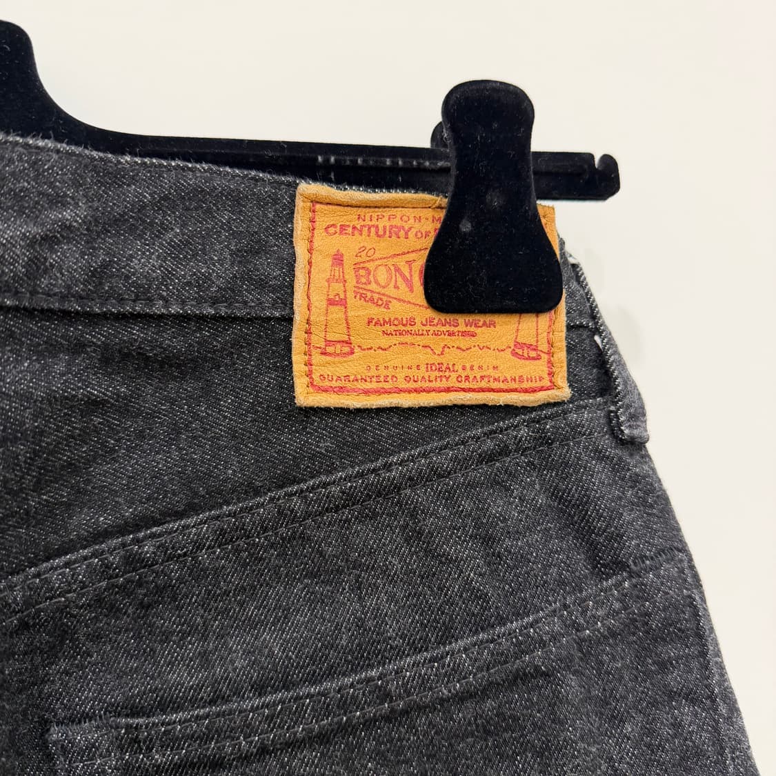 본쿠라 66 블랙 데님 원워시 30사이즈 팝니다 상품이미지7