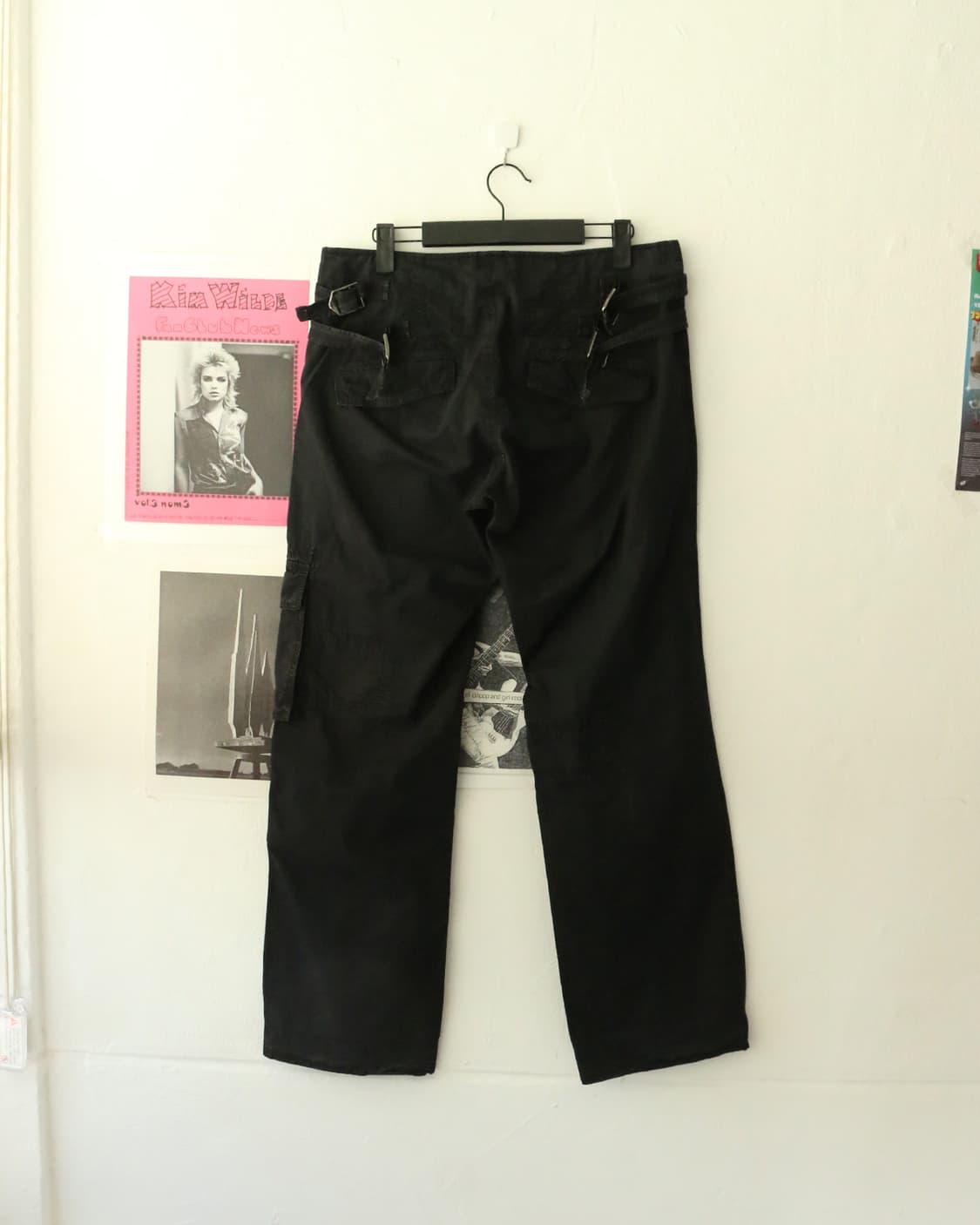 닐 바렛 블랙 어드저스트 벨트 팬츠 상품이미지4