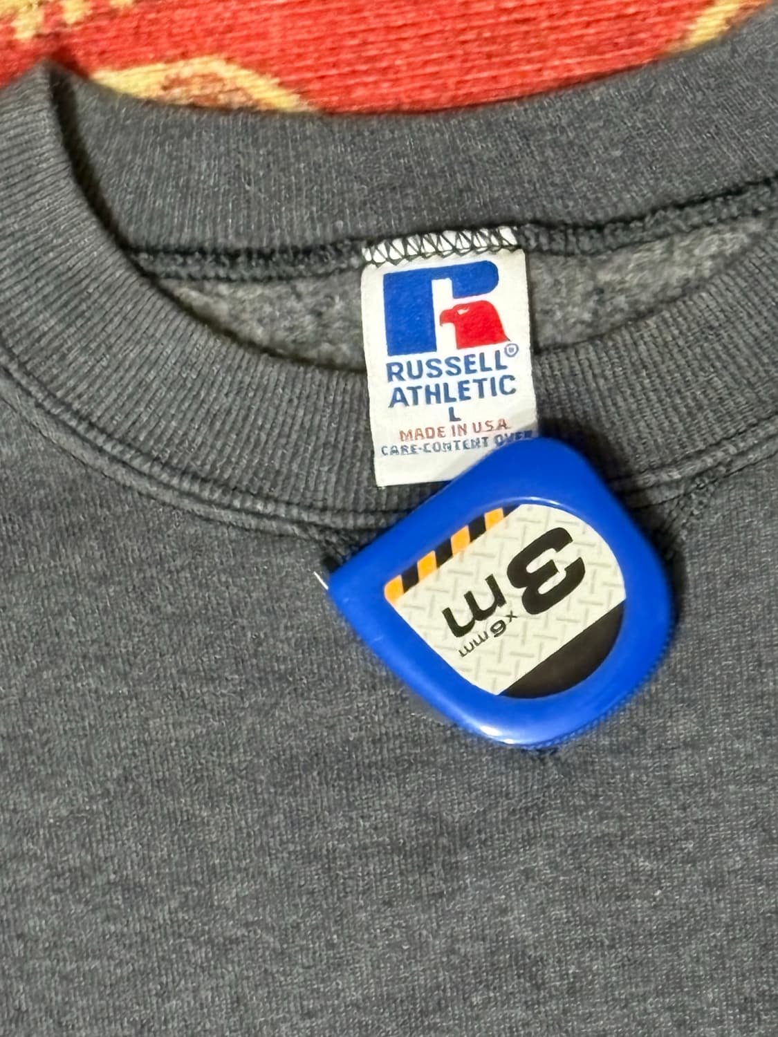 미제 러셀 빈티지 스웻셔츠 차콜그레이 l 상품이미지2