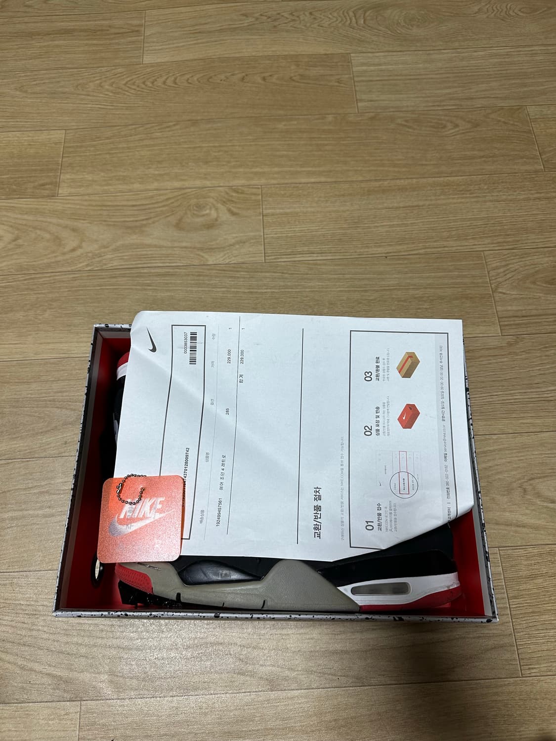 조던4 브레드 285 2019 상품이미지9