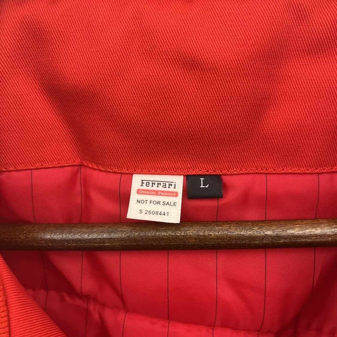 빈티지 페라리 올드스쿨 모터사이클 레이싱 바이커 자켓 L C10073 상품이미지5