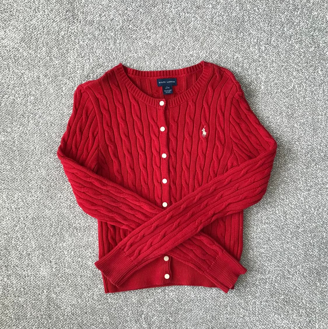 폴로 니트 가디건 (L) 상품이미지1