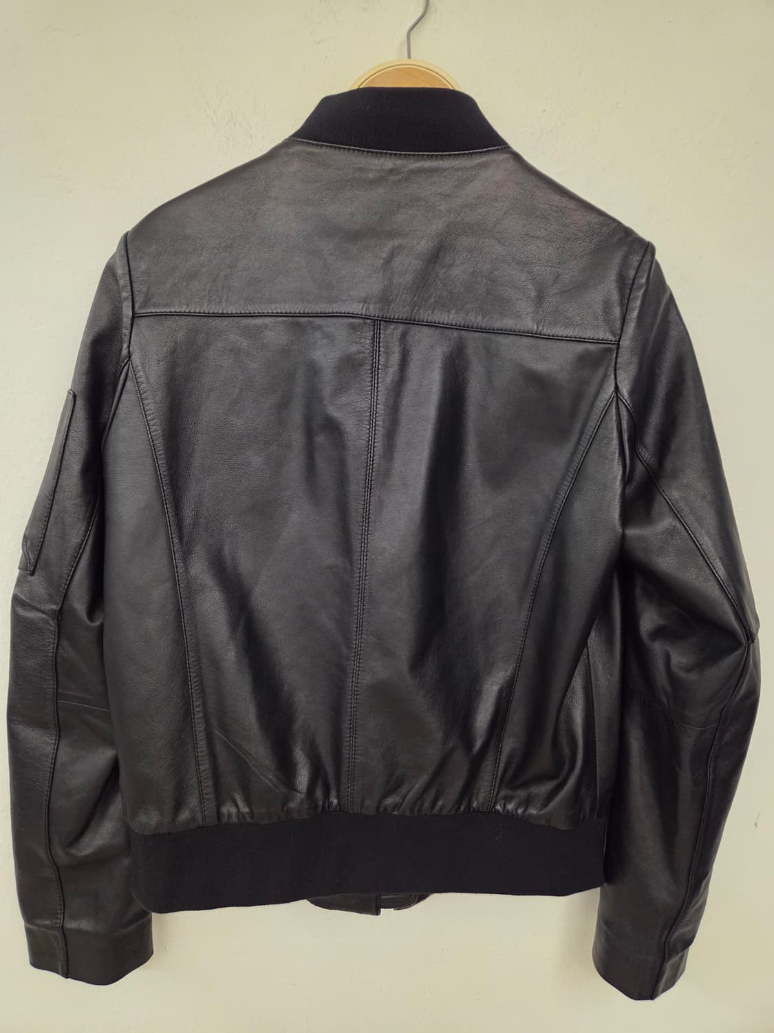 ROBO TREND 여성 가죽 블루종 자켓 55 상품이미지4