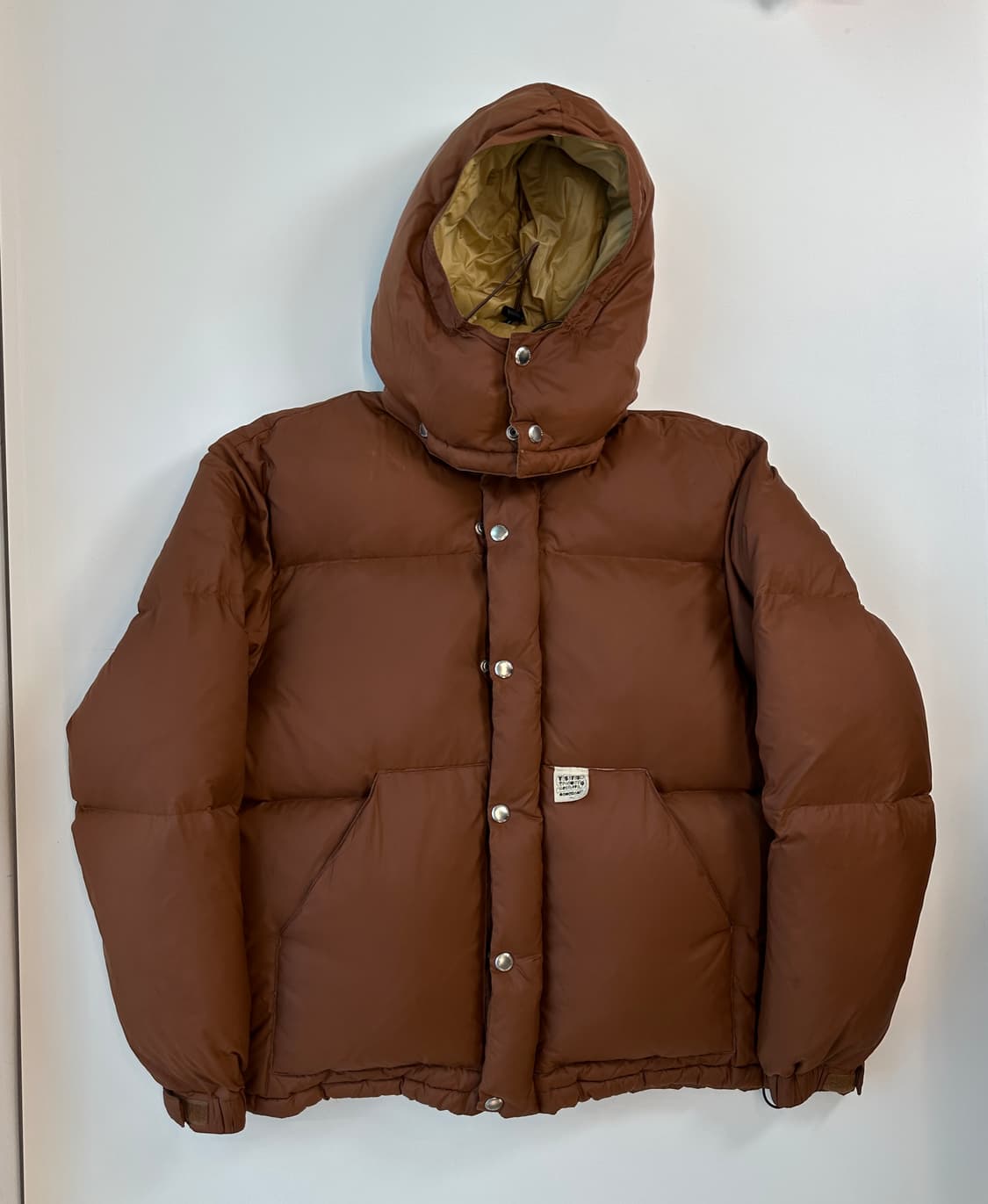 YESEYESEE 덕다운 후드 패딩 (M)브라운 상품이미지1