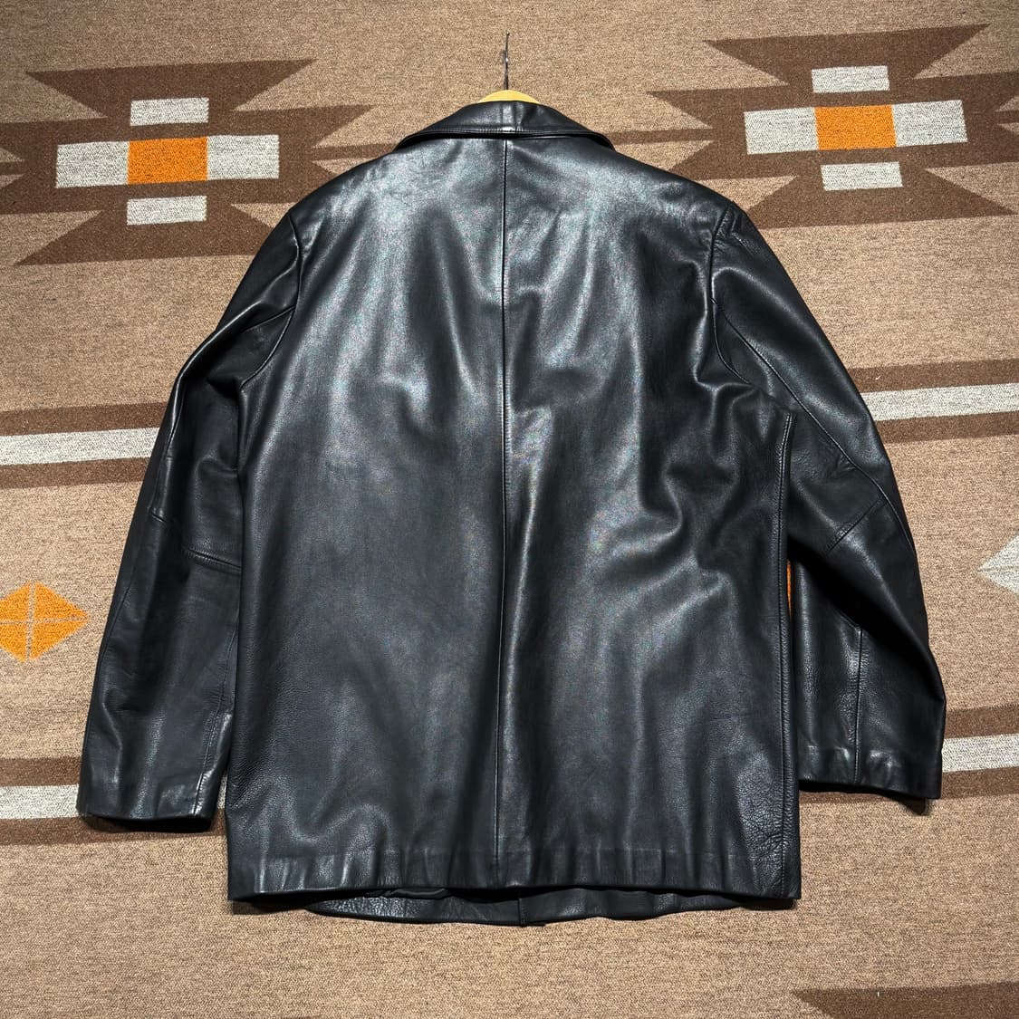 ALONE 램스킨 레더 카 코트 XL 양가죽 자켓 상품이미지5