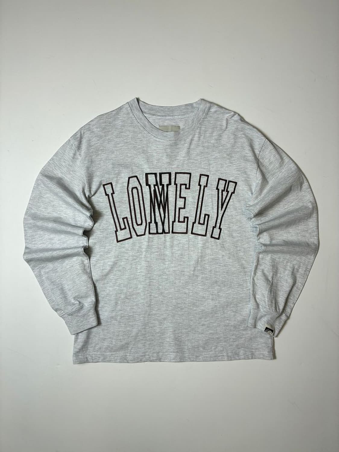 노앙 23SS 오버 코튼 론리 맨투맨 PN9329 상품이미지1