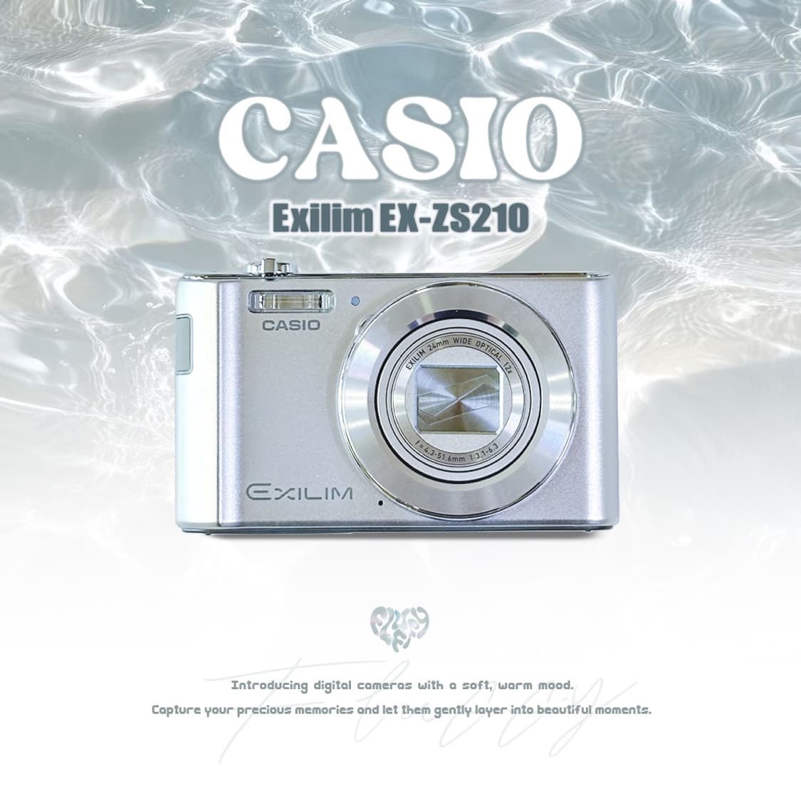 (미품급!🤍) 카시오 Exilim EX-ZS210 상품이미지1