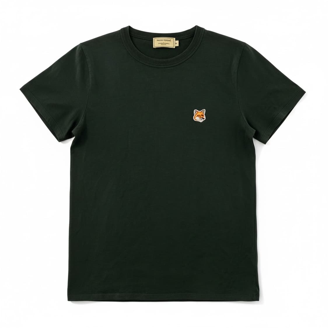 메종키츠네 폭스 헤드 반팔티 다크 그린 S 상품이미지1