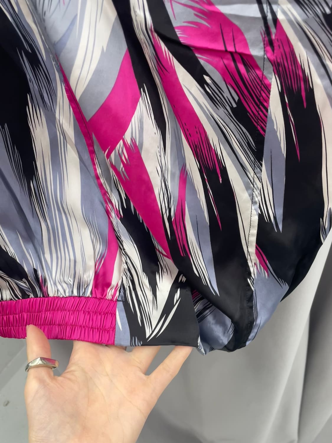 브러쉬 밴딩 탑 겸 스커트  상품이미지3